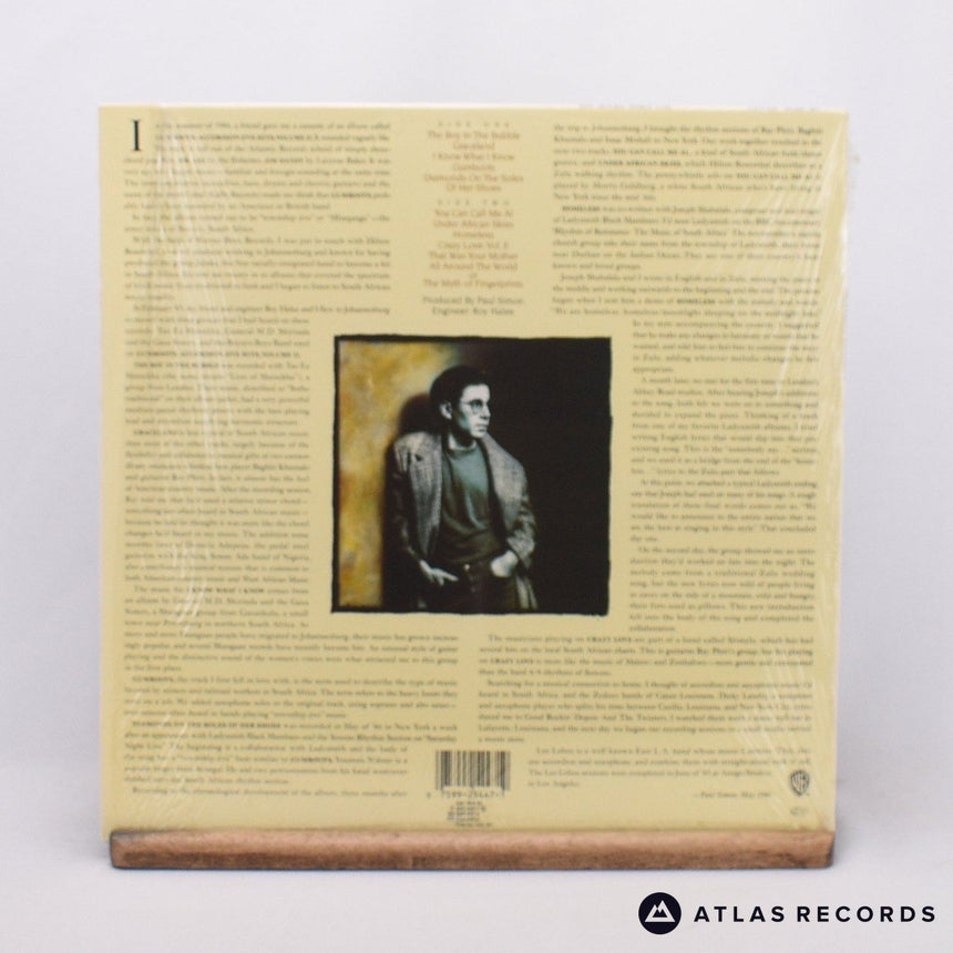 Paul Simon - Graceland - Embossed Sleeve LP Vinyl Record - EX/EX