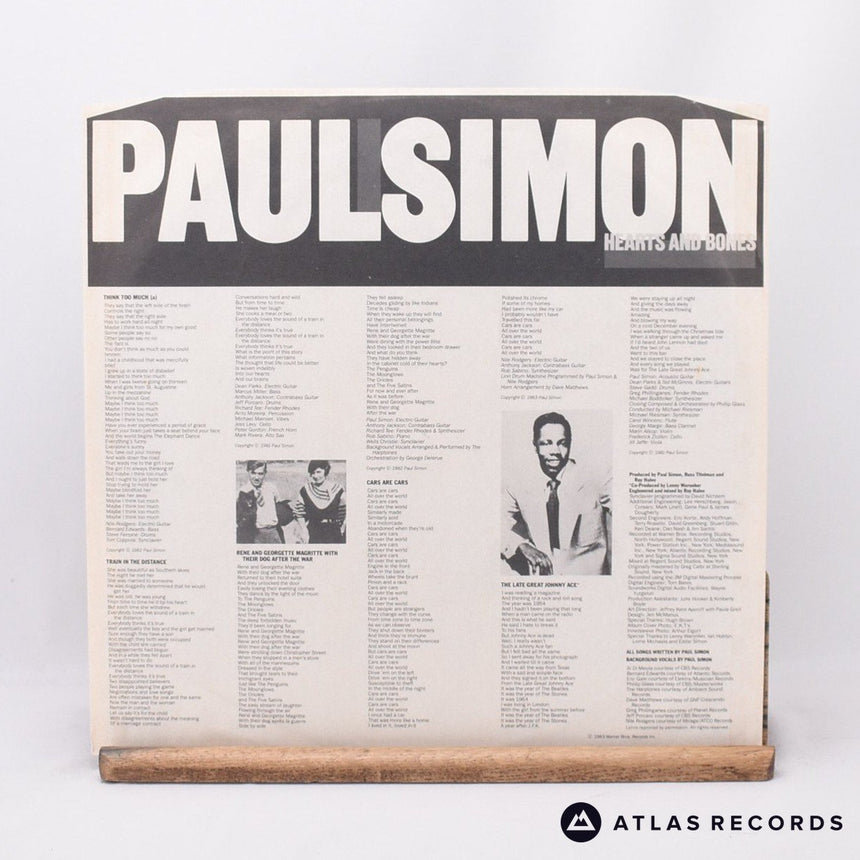 Paul Simon - Hearts And Bones - LP Vinyl Record - EX/EX