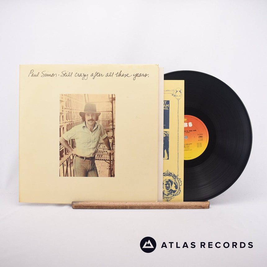 Paul Simon Still Crazy After All These Years LP Vinyl Record - Front Cover & Record