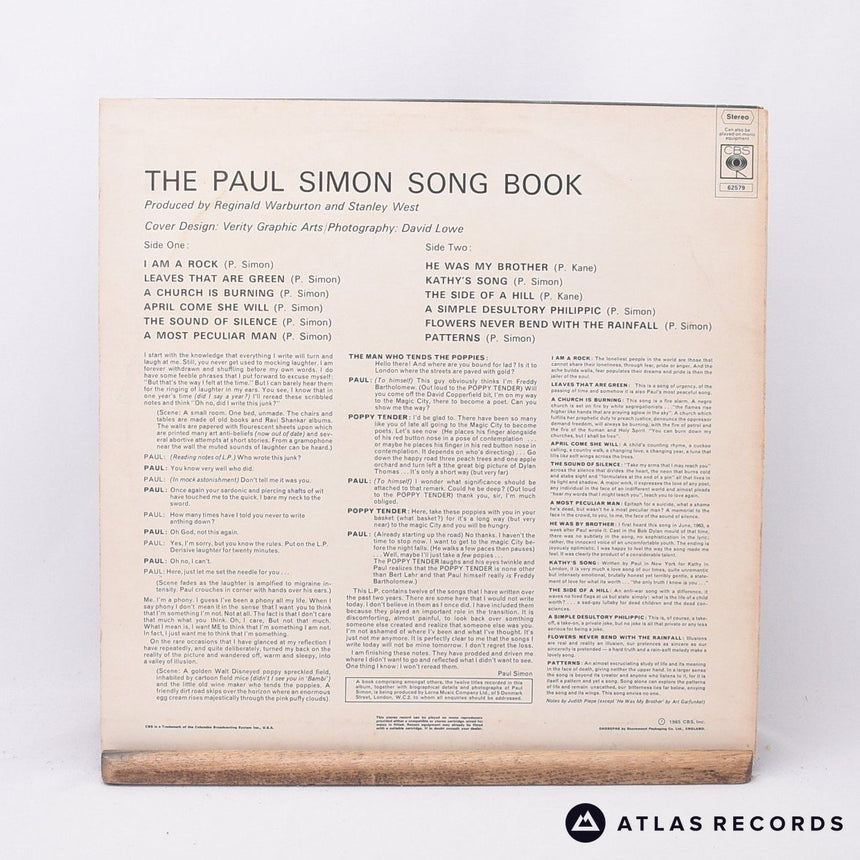 Paul Simon - The Paul Simon Song Book - Reissue LP Vinyl Record - EX/VG+