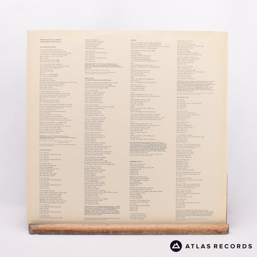 Paul Simon - The Rhythm Of The Saints - LP Vinyl Record - EX/NM