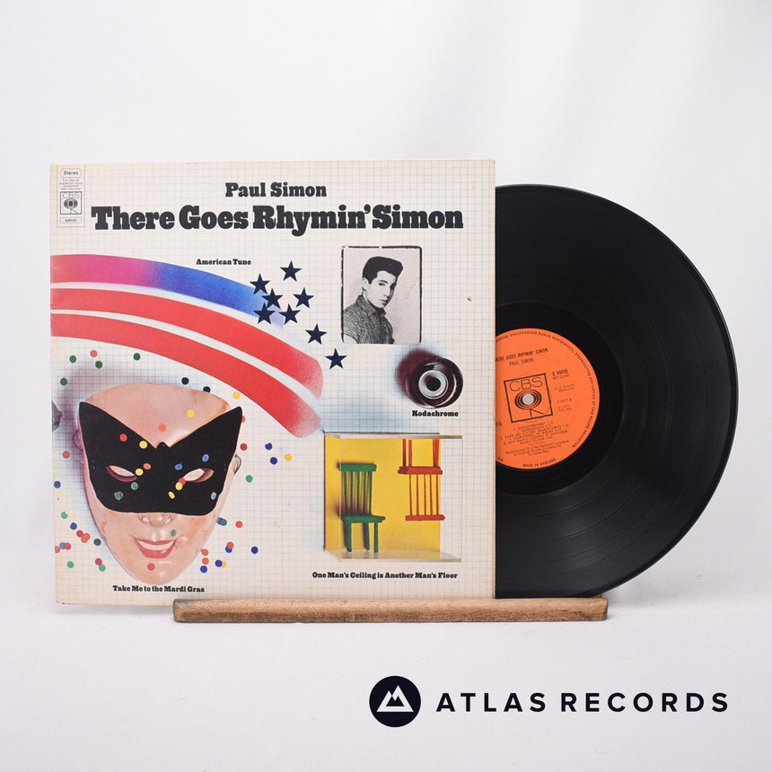 Paul Simon There Goes Rhymin' Simon LP Vinyl Record - Front Cover & Record