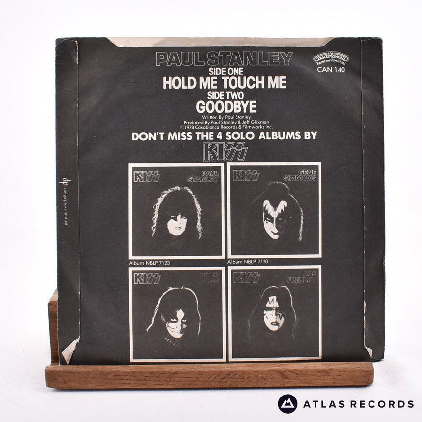 Paul Stanley - Hold Me, Touch Me - 7" Vinyl Record - VG+/VG+