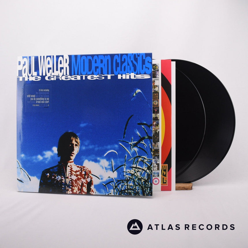 Paul Weller Modern Classics 2 x LP Vinyl Record - Front Cover & Record