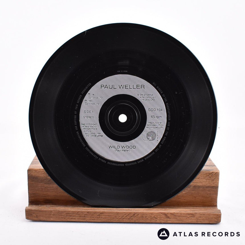 Paul Weller - Wild Wood - Insert 7" Vinyl Record - EX/EX