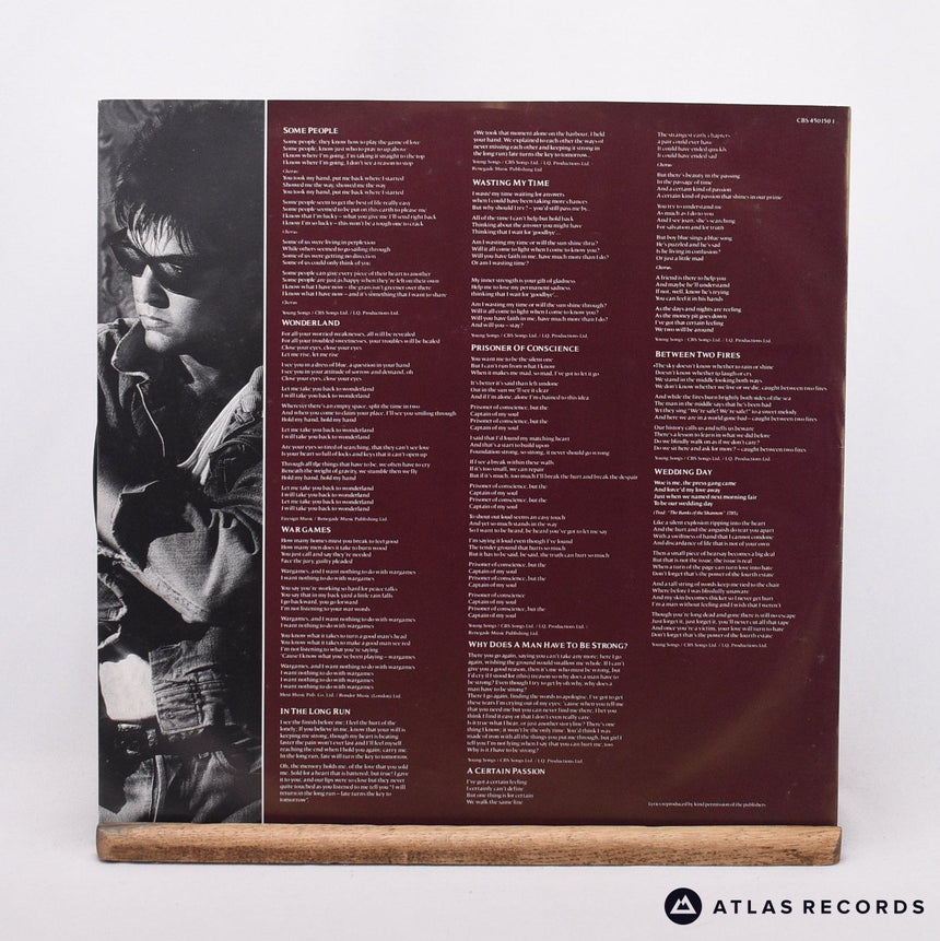 Paul Young - Between Two Fires - LP Vinyl Record - EX/EX