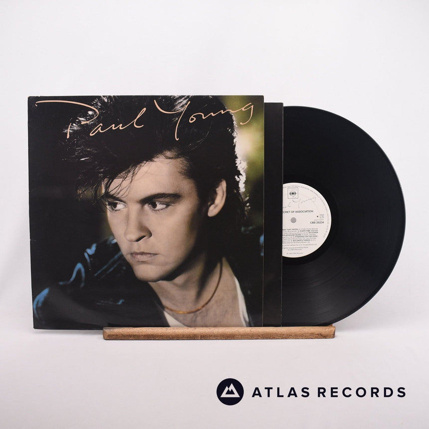 Paul Young Paul Young LP Vinyl Record - Front Cover & Record