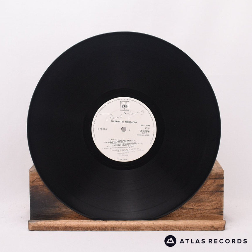 Paul Young - The Secret Of Association - LP Vinyl Record - VG+/EX