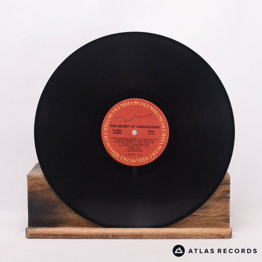 Paul Young - The Secret Of Association - LP Vinyl Record - EX/EX
