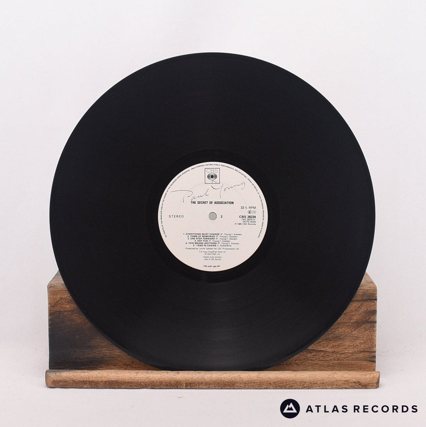 Paul Young - The Secret Of Association - LP Vinyl Record - EX/EX