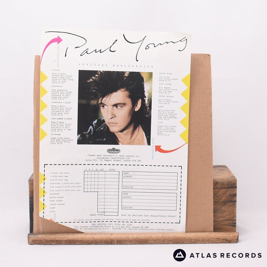 Paul Young - The Secret Of Association - LP Vinyl Record - VG+/VG+