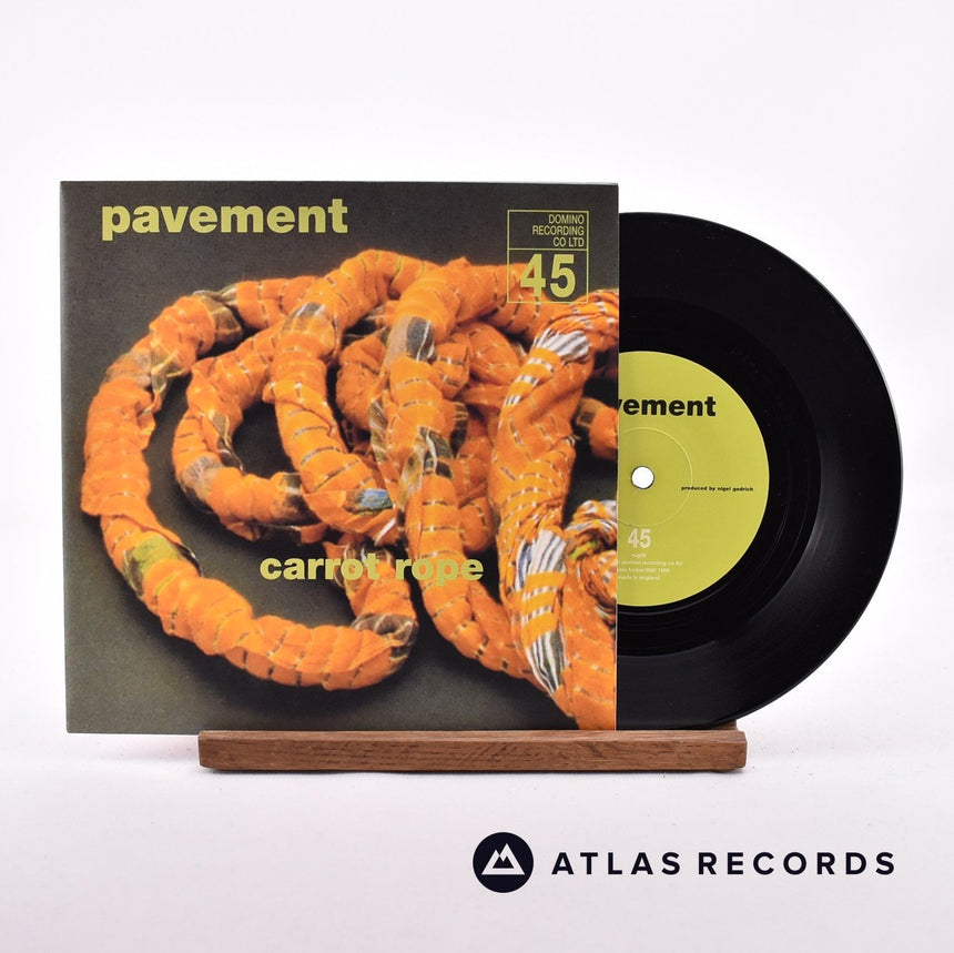 Pavement Carrot Rope 7" Vinyl Record - Front Cover & Record
