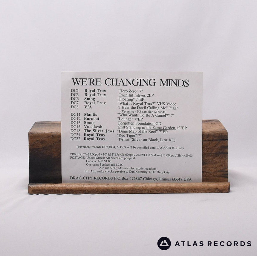 Pavement - Perfect Sound Forever - Insert 10" Vinyl Record - EX/EX