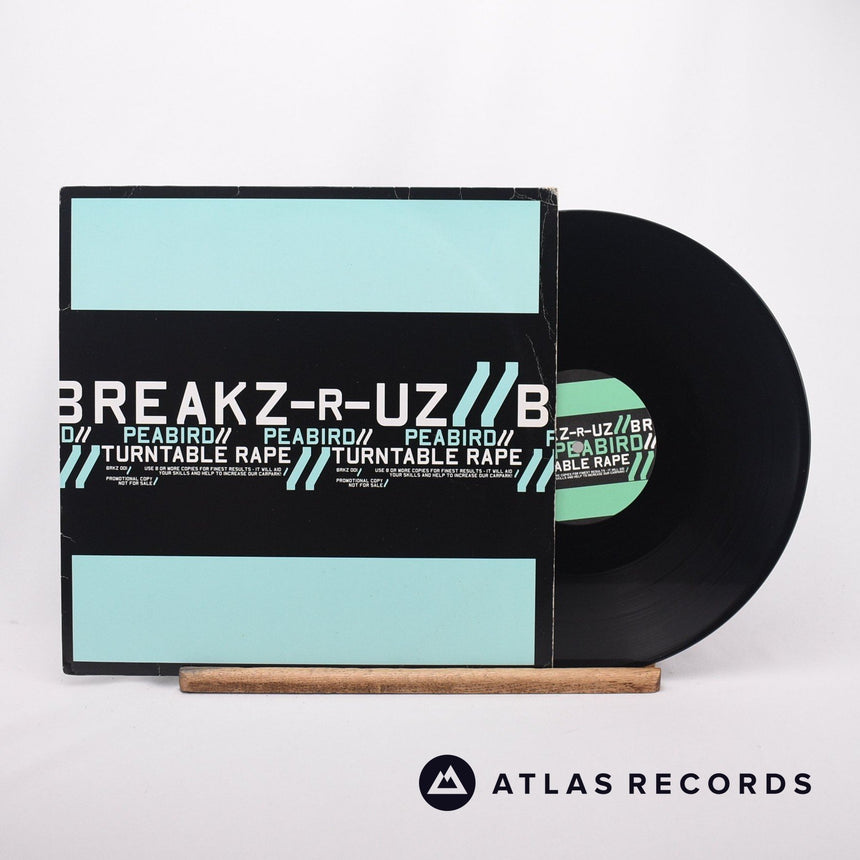 Peabird Turntable Rape 12" Vinyl Record - Front Cover & Record