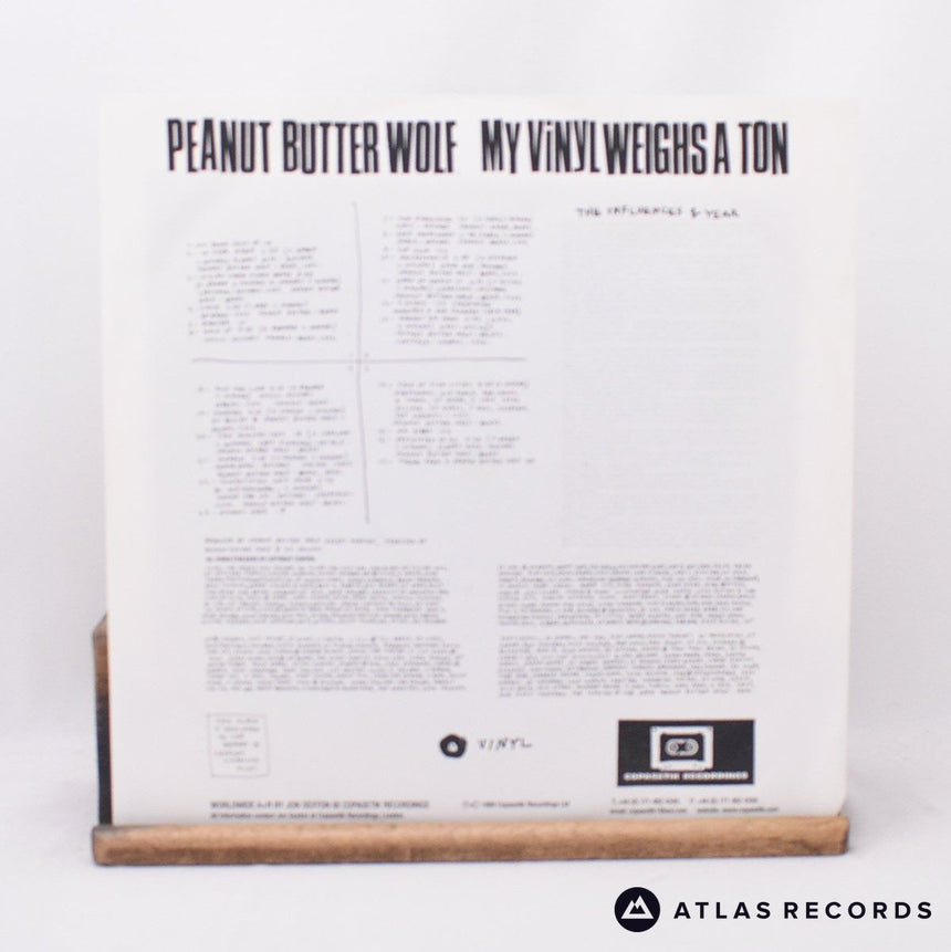 Peanut Butter Wolf - My Vinyl Weighs A Ton - Insert 2 x LP Vinyl Record - VG/VG