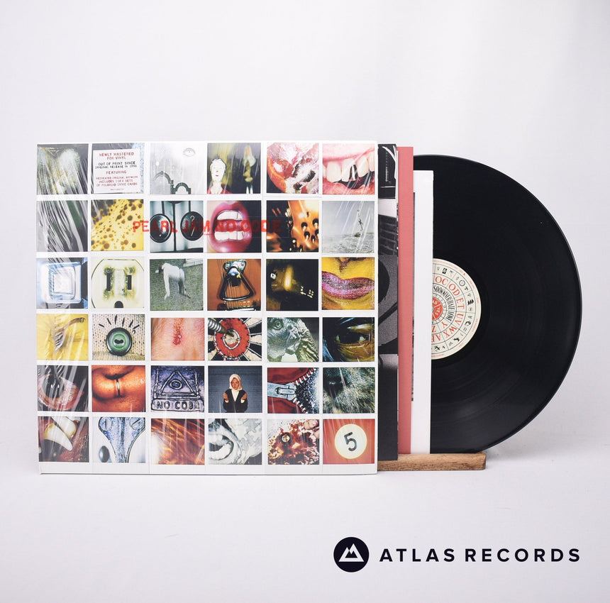 Pearl Jam No Code LP Vinyl Record - Front Cover & Record