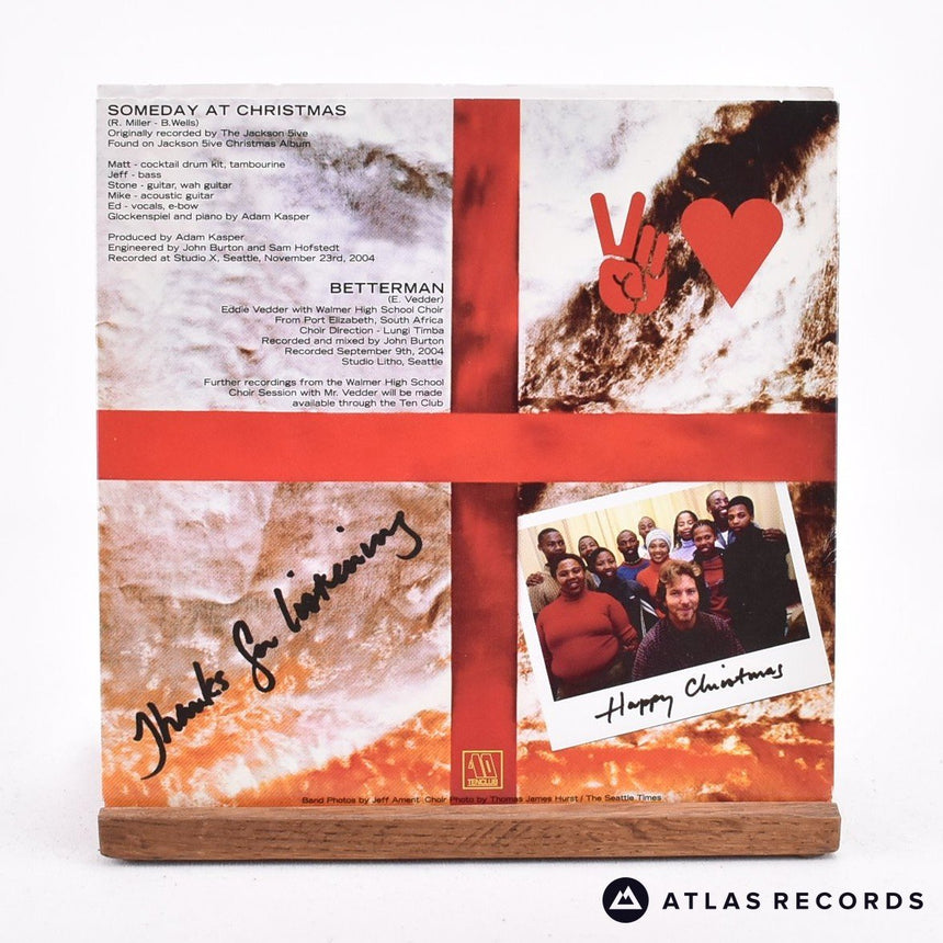 Pearl Jam - Someday At Christmas - 7" Vinyl Record - EX/VG+