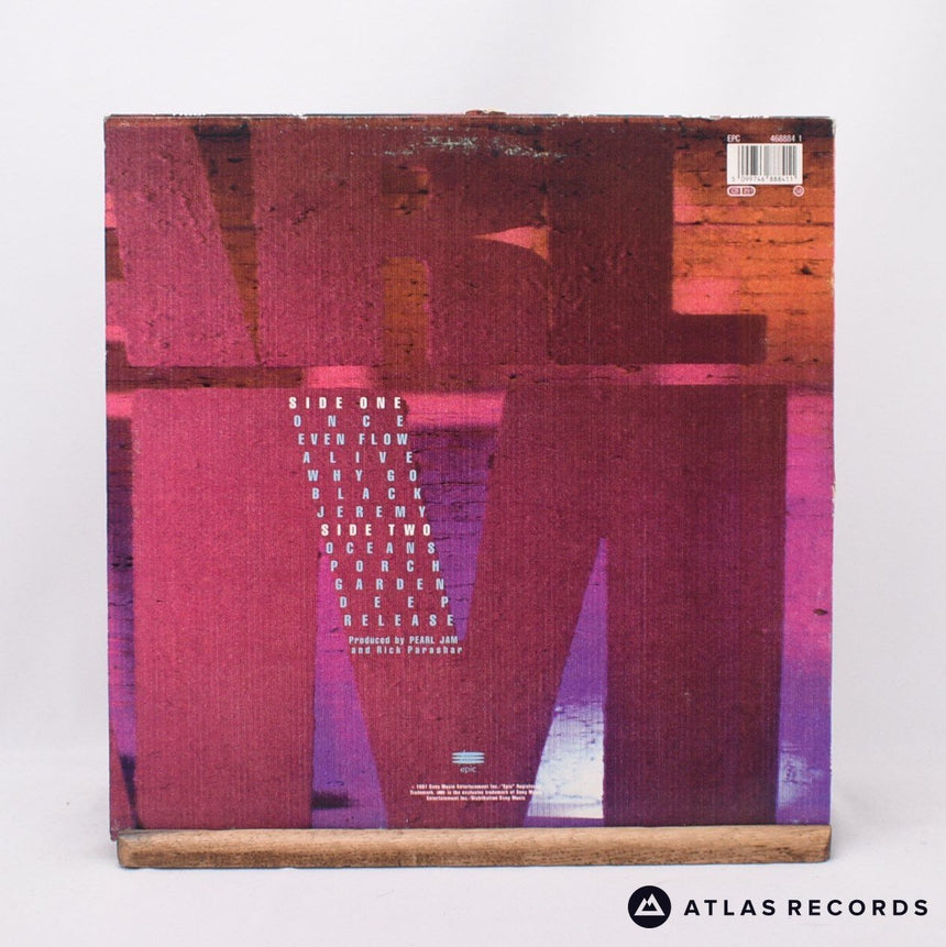 Pearl Jam - Ten - LP Vinyl Record - VG/VG+