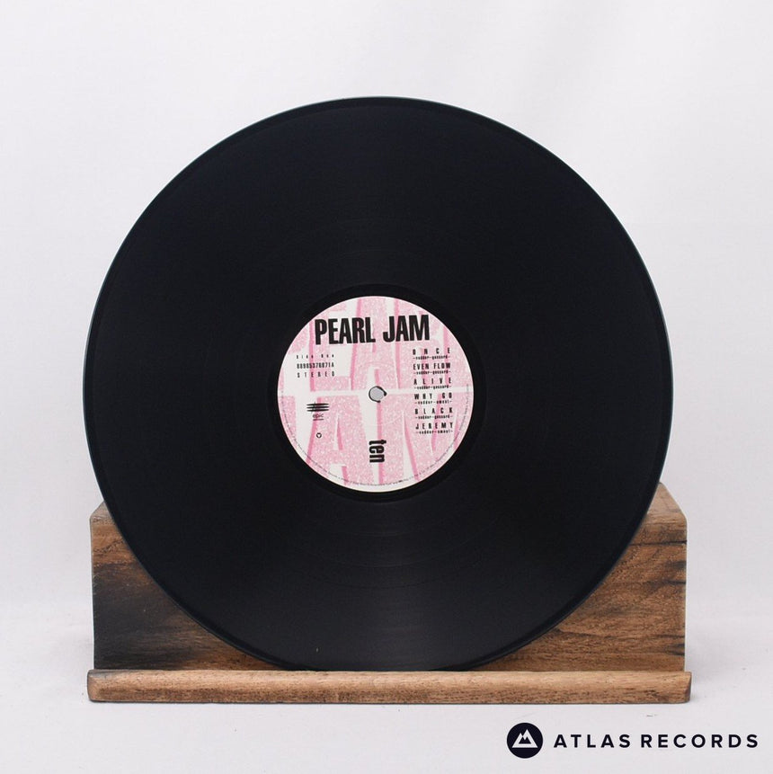 Pearl Jam - Ten - Mpo Reissue Us -A -B LP Vinyl Record - EX/EX