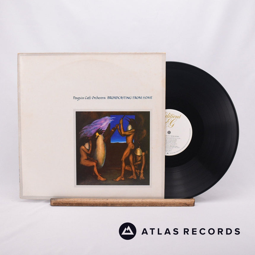 Penguin Cafe Orchestra Broadcasting From Home LP Vinyl Record - Front Cover & Record