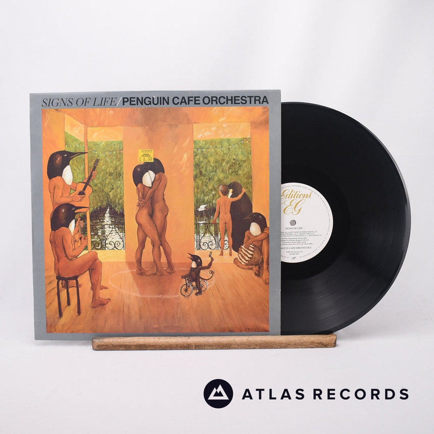 Penguin Cafe Orchestra Signs Of Life LP Vinyl Record - Front Cover & Record