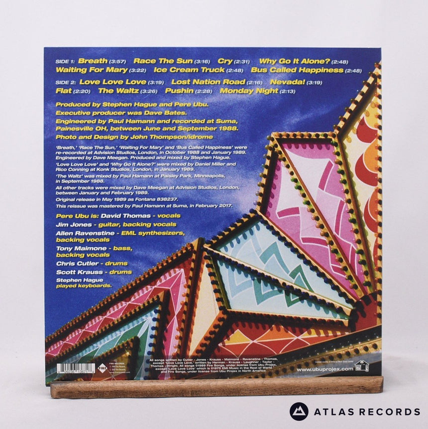 Pere Ubu - Cloudland - Lyric Sheet Reissue LP Vinyl Record - NM/EX