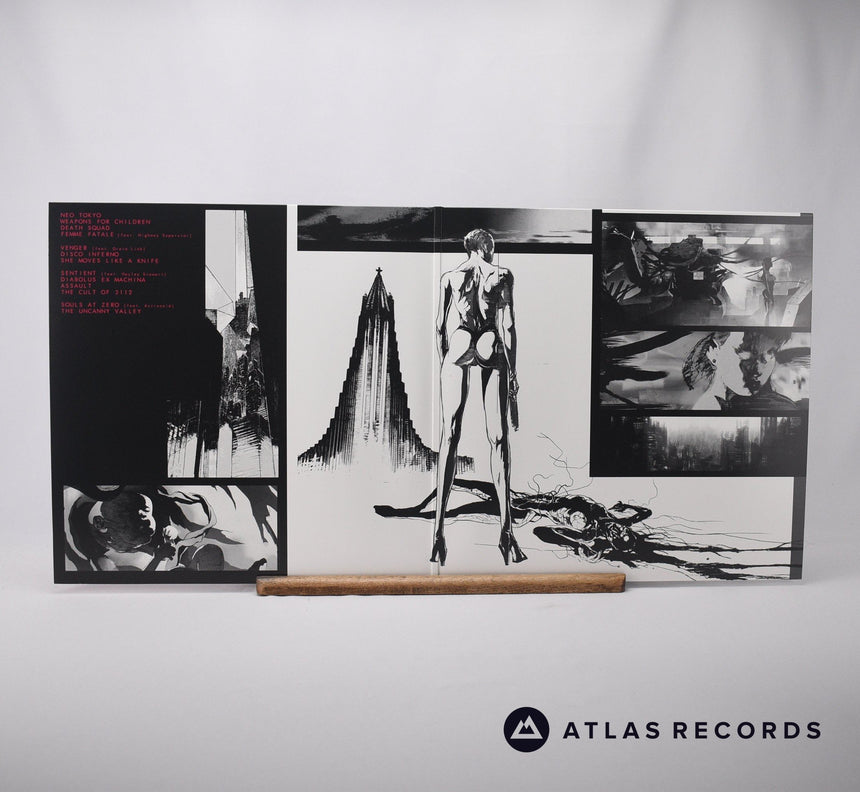 Perturbator The Uncanny Valley Double LP Vinyl Record - Front Cover & Record