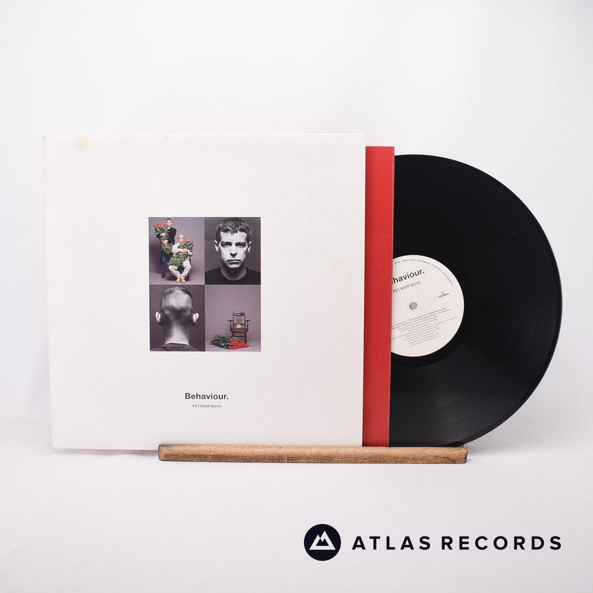 Pet Shop Boys Behaviour LP Vinyl Record - Front Cover & Record