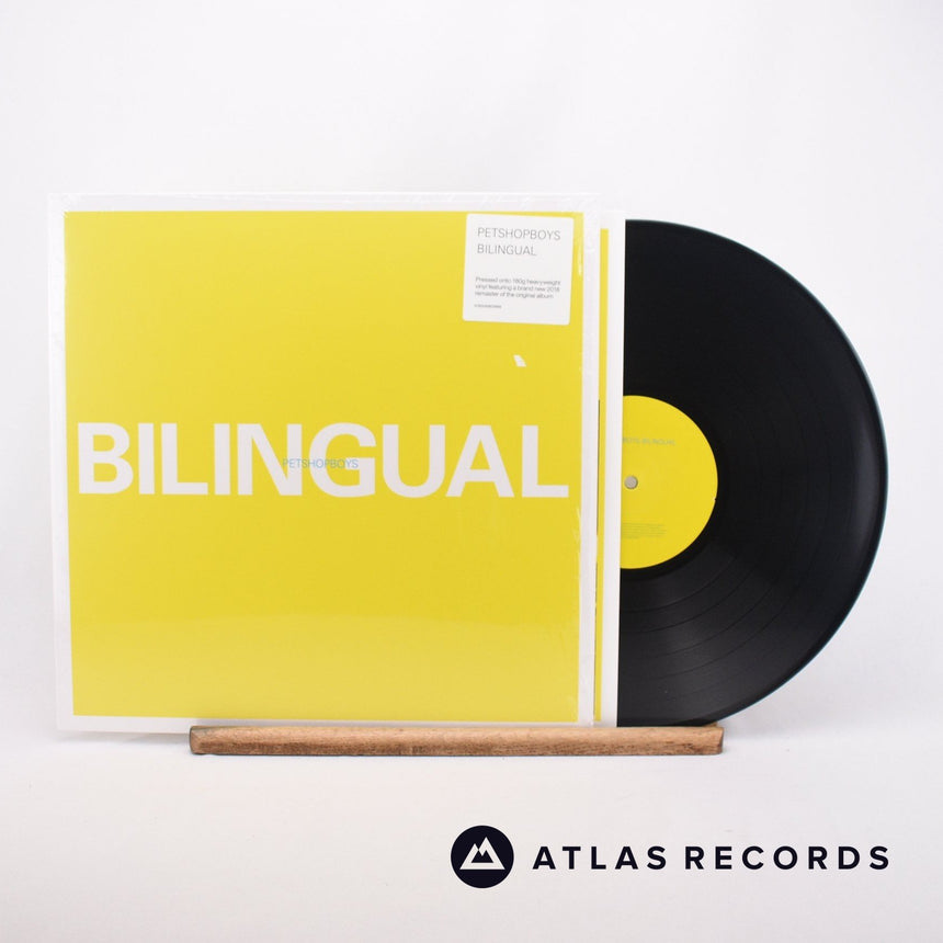 Pet Shop Boys Bilingual LP Vinyl Record - Front Cover & Record