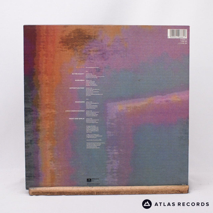 Pet Shop Boys - Disco - Reissue LP Vinyl Record - VG+/EX