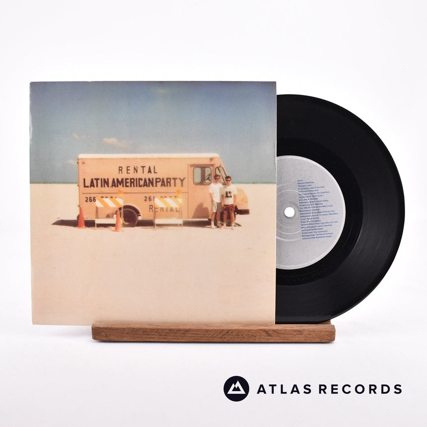 Pet Shop Boys Domino Dancing 7" Vinyl Record - Front Cover & Record