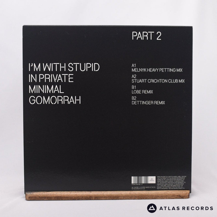 Pet Shop Boys - Fundamentalism (Part 2) - A-1 B-1 12" Vinyl Record - NM/EX