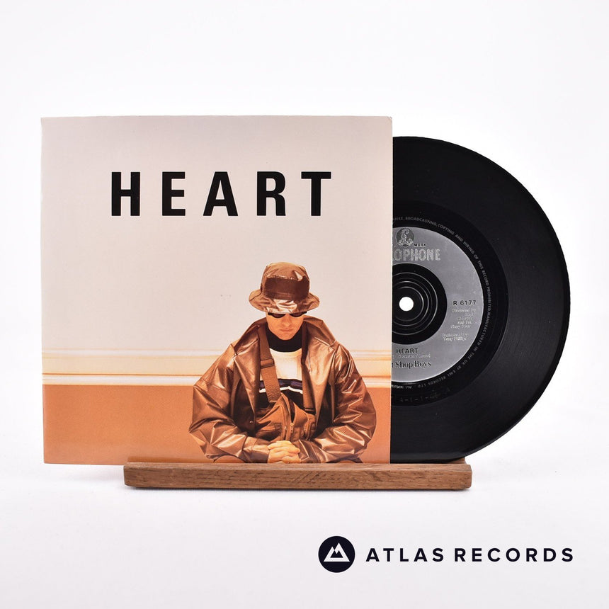 Pet Shop Boys Heart 7" Vinyl Record - Front Cover & Record