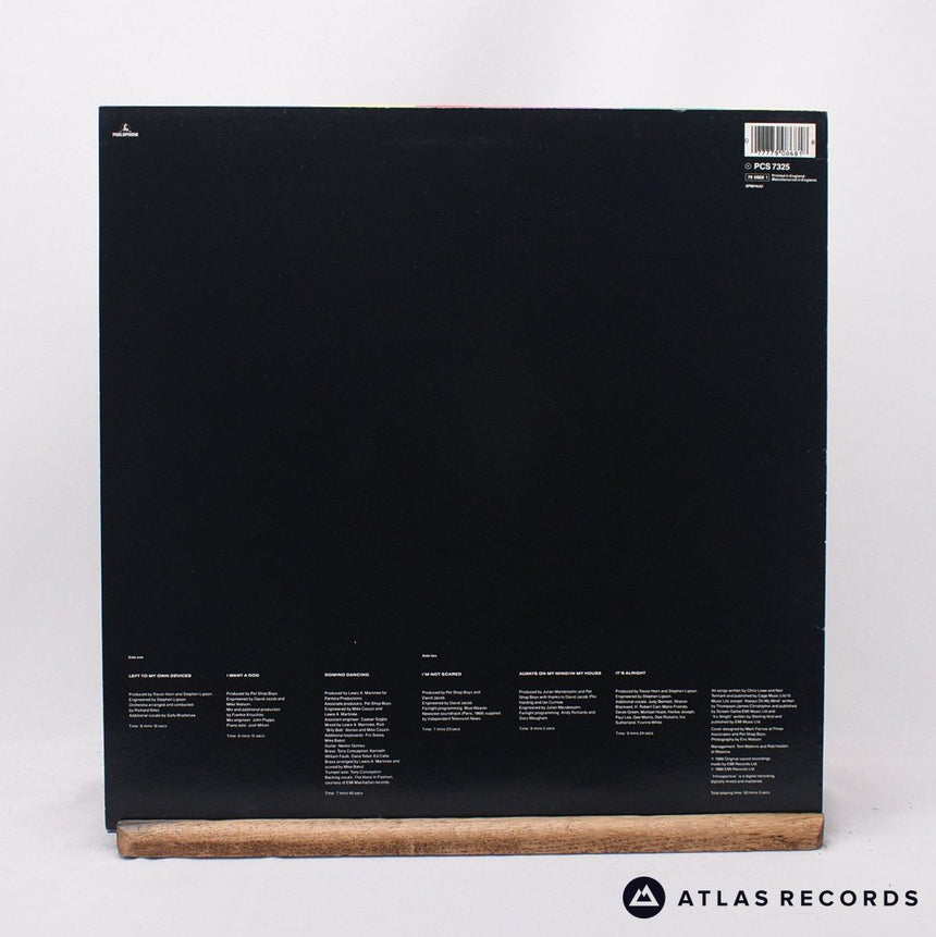 Pet Shop Boys - Introspective - LP Vinyl Record - EX/EX