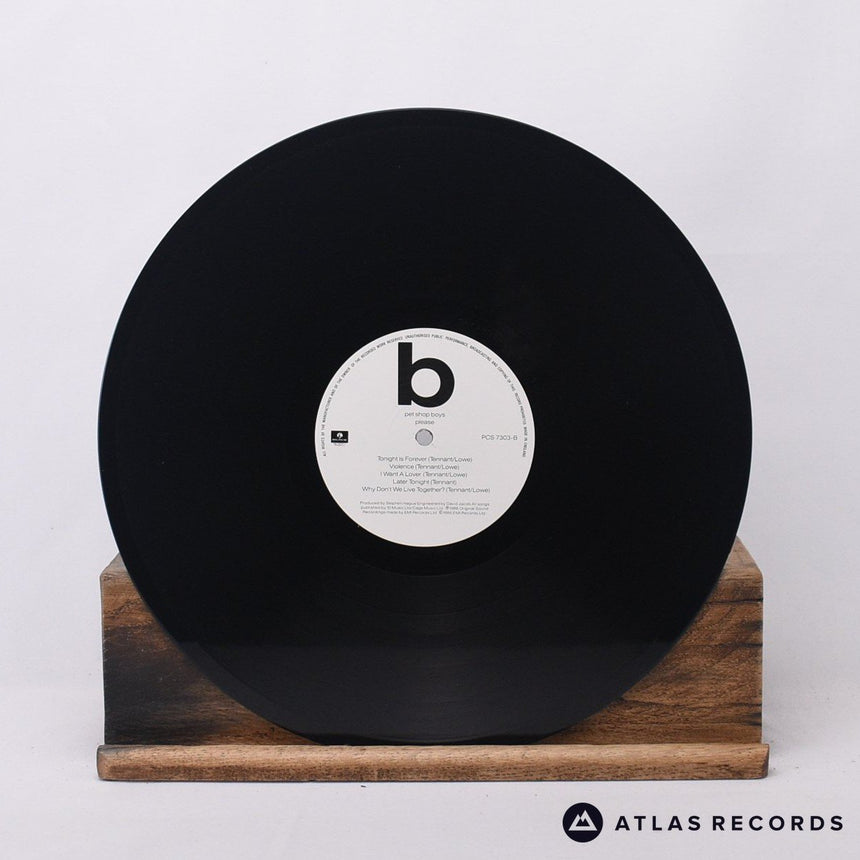 Pet Shop Boys - Please - A-2U B-4U LP Vinyl Record - VG+/VG+