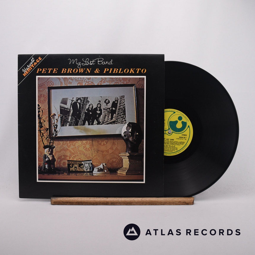 Pete Brown & Piblokto! My Last Band LP Vinyl Record - Front Cover & Record