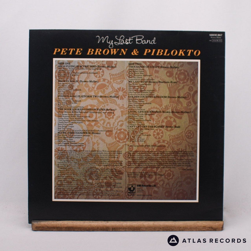 Pete Brown & Piblokto! - My Last Band - Htm LP Vinyl Record - VG+/NM