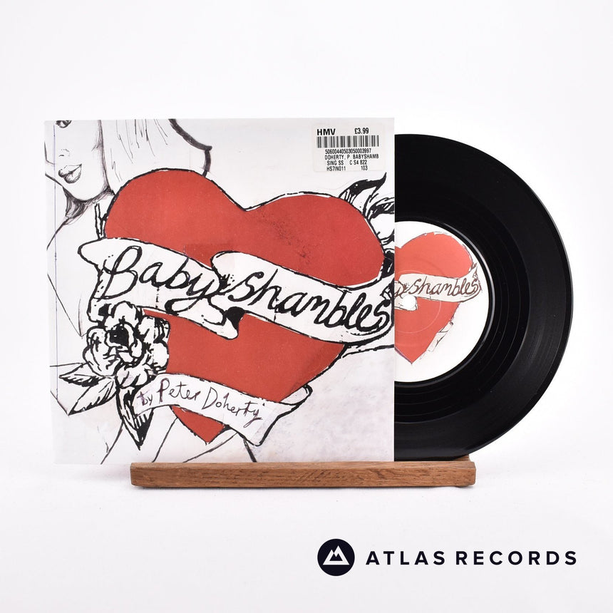 Pete Doherty Babyshambles 7" Vinyl Record - Front Cover & Record