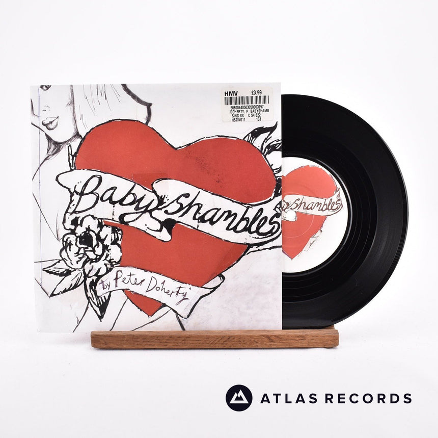 Pete Doherty Babyshambles 7" Vinyl Record - Front Cover & Record