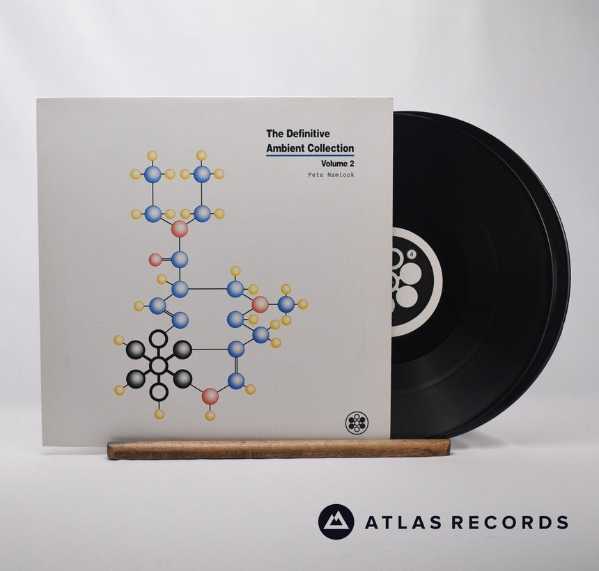 Pete Namlook The Definitive Ambient Collection Double LP Vinyl Record - Front Cover & Record