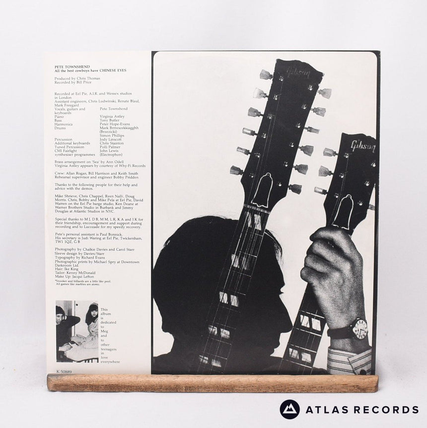 Pete Townshend - All The Best Cowboys Have Chinese Eyes - LP Vinyl Record