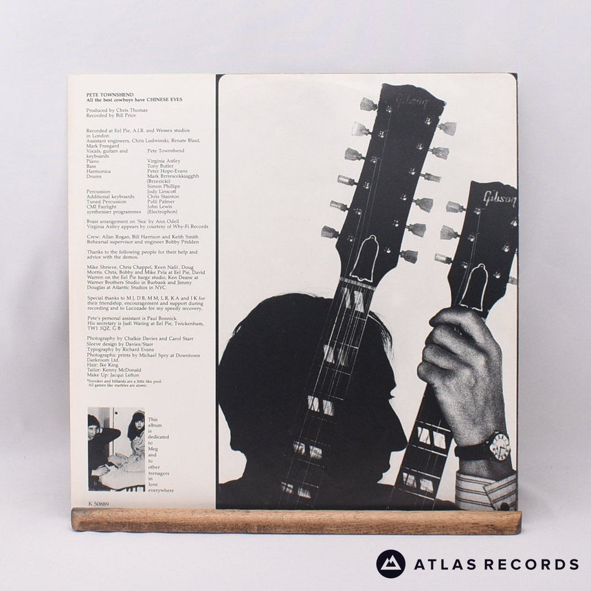 Pete Townshend - All The Best Cowboys Have Chinese Eyes - LP Vinyl Record
