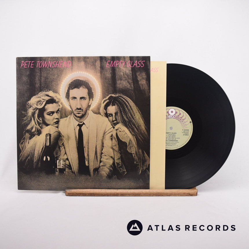 Pete Townshend Empty Glass LP Vinyl Record - Front Cover & Record