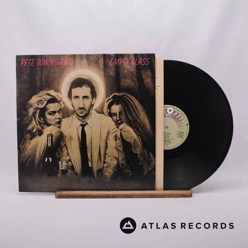 Pete Townshend Empty Glass LP Vinyl Record - Front Cover & Record