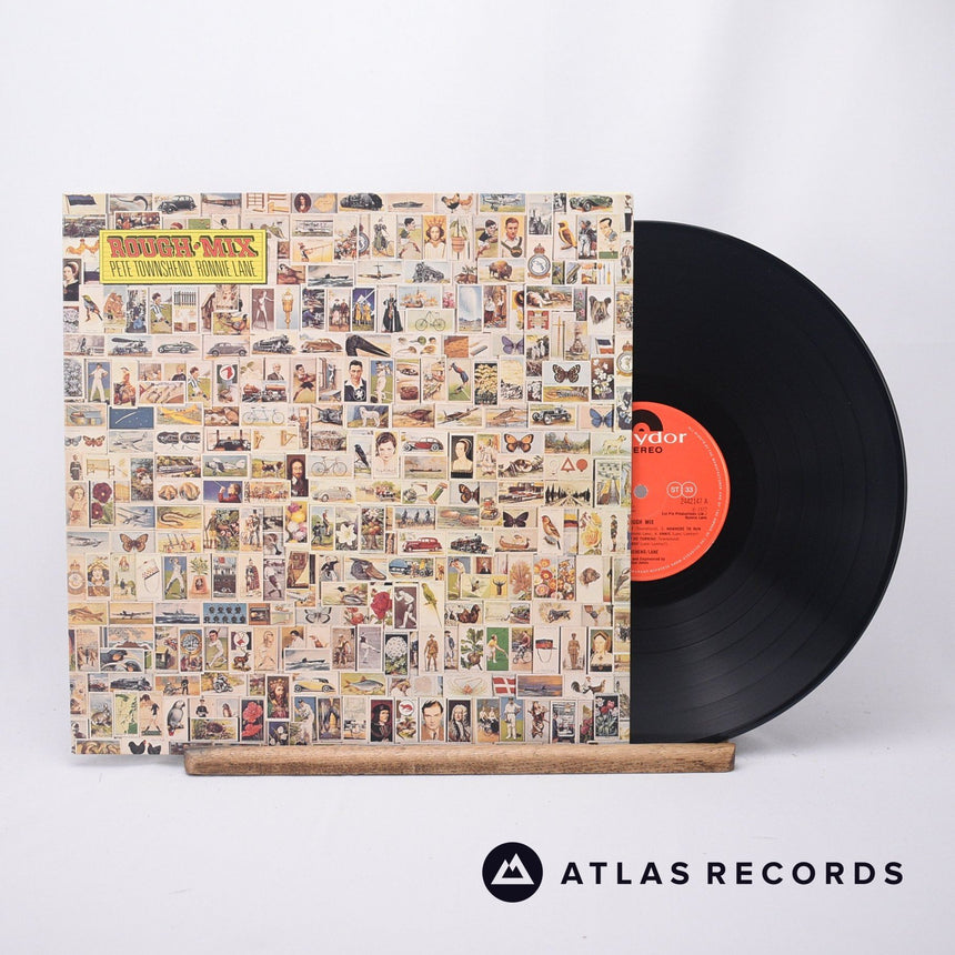 Pete Townshend Rough Mix LP Vinyl Record - Front Cover & Record