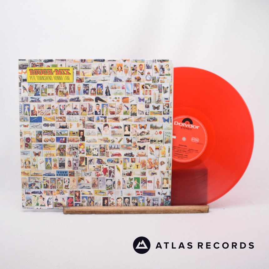 Pete Townshend Rough Mix LP Vinyl Record - Front Cover & Record