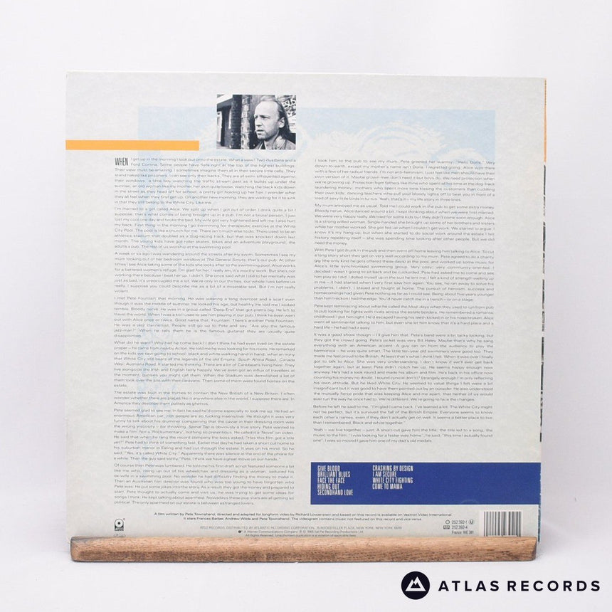 Pete Townshend - White City (A Novel) - LP Vinyl Record - EX/VG+