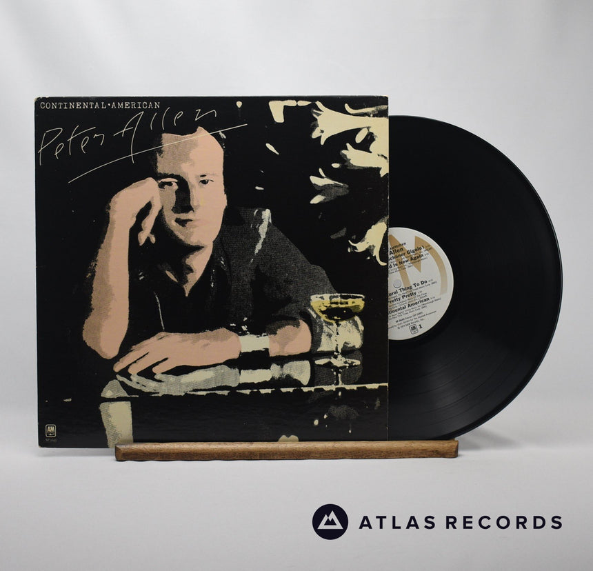 Peter Allen Continental American LP Vinyl Record - Front Cover & Record