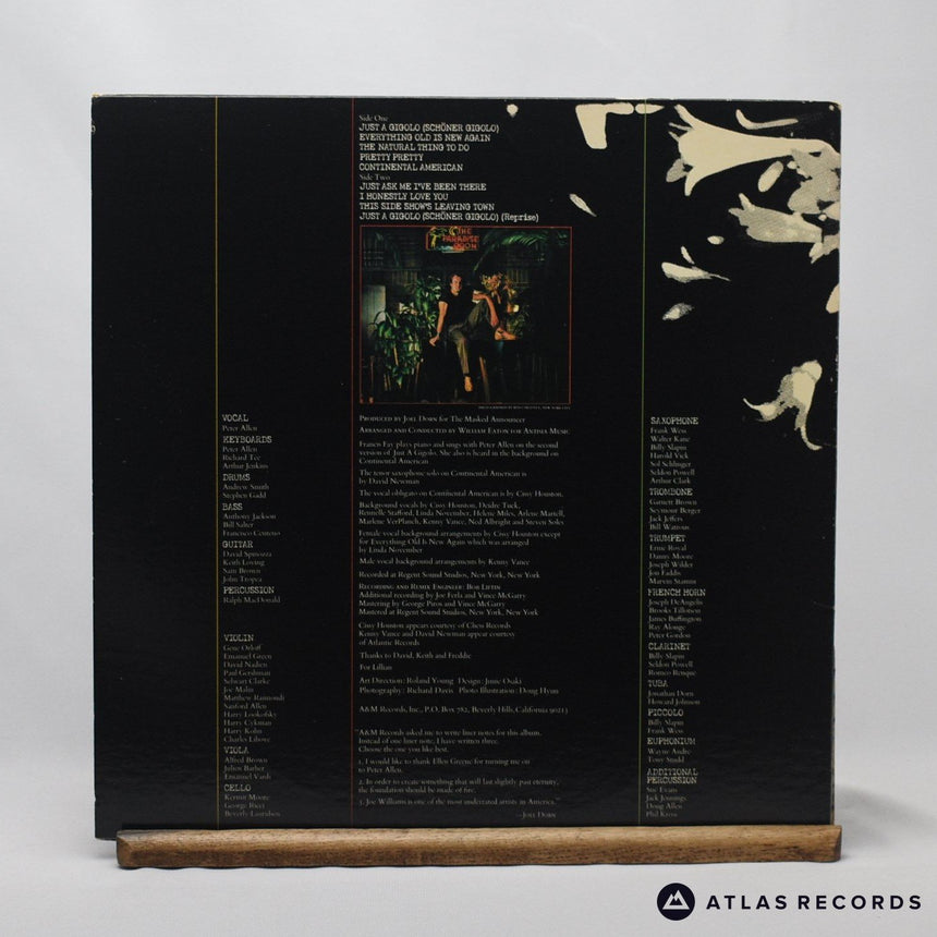 Peter Allen - Continental American - LP Vinyl Record - EX/EX