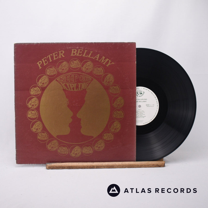Peter Bellamy Keep On Kipling LP Vinyl Record - Front Cover & Record